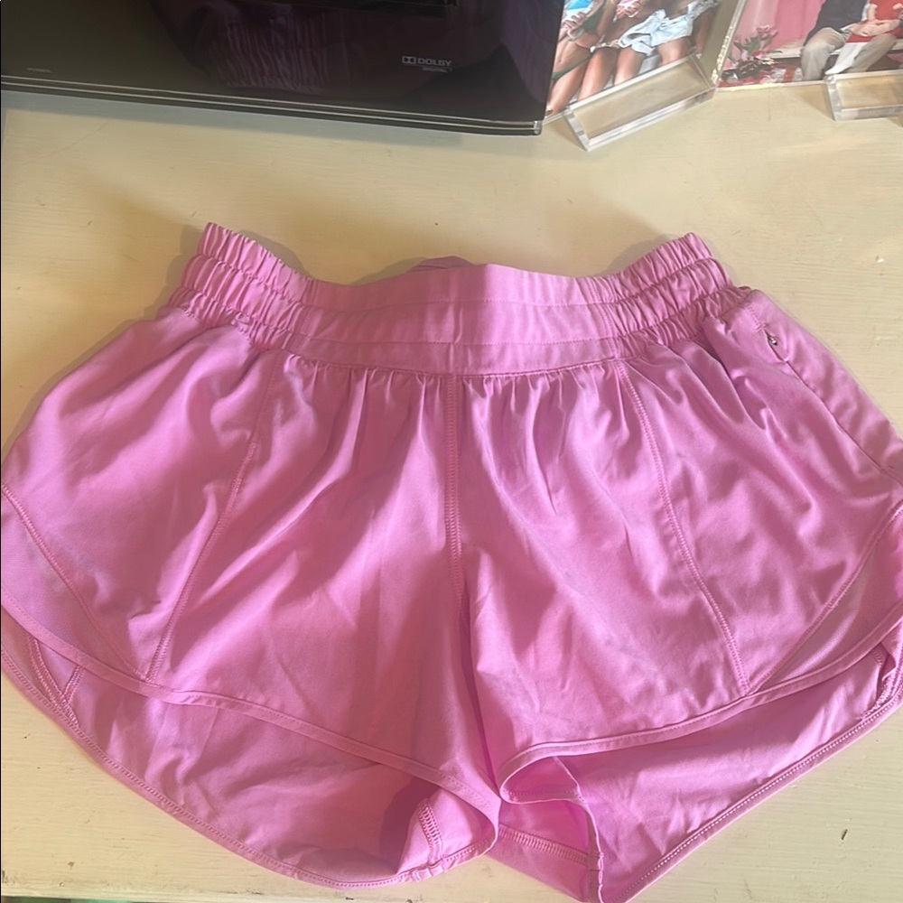 Lululemon Athletica Pink Athletic Shorts